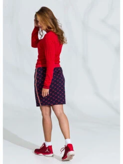 Rock "Change" In Dunkelblau/Rot -Vero Moda Geschaft 4funkyflavours rock change in dunkelblau rot 3