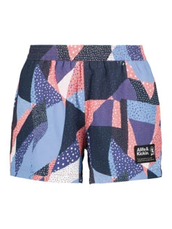 Shorts "Oxana" In Blau/ Bunt