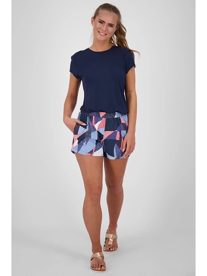 Shorts "Oxana" In Blau/ Bunt 6 Shorts "Oxana" In Blau/ Bunt – Bild 6