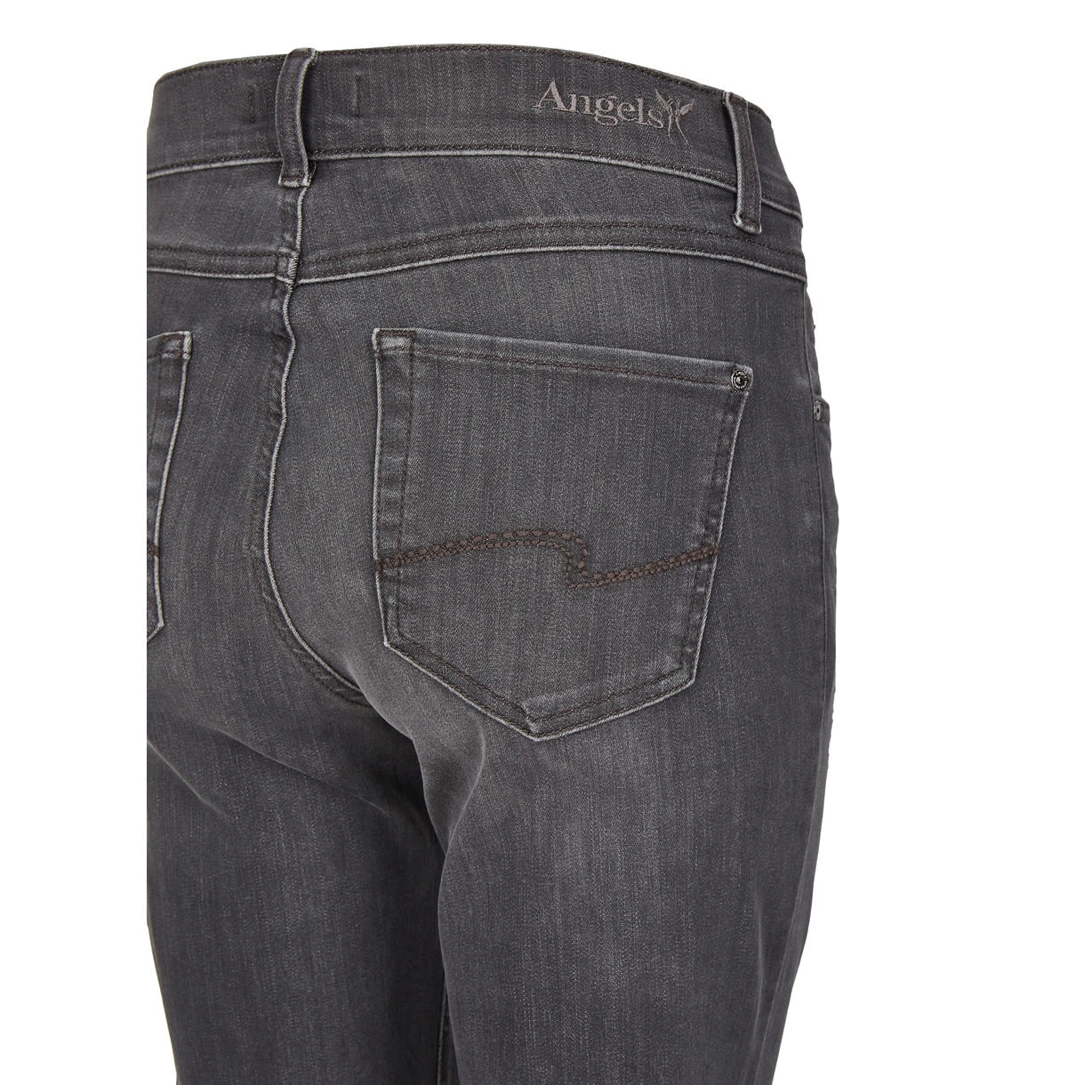 Angels 5-Pocket-Jeans Cici In Grey Used Buffi Crinkle 4 Angels 5-Pocket-Jeans Cici In Grey Used Buffi Crinkle – Bild 4