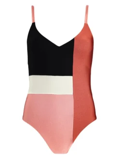 Barts Badeanzug In Pink/ Bunt