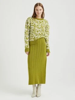 Rock In Oliv -Vero Moda Geschaft bgn rock in oliv 3