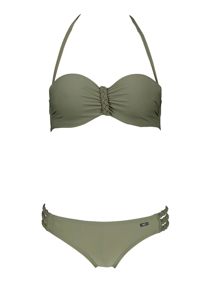 Buffalo Bikini "Zopf" In Khaki 1 Buffalo Bikini "Zopf" In Khaki