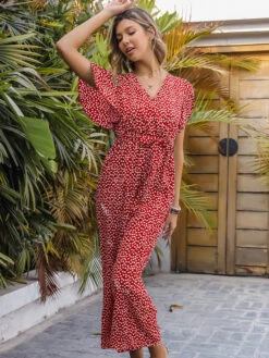 Jumpsuit In Rot -Vero Moda Geschaft coconut sunwear jumpsuit in rot 4