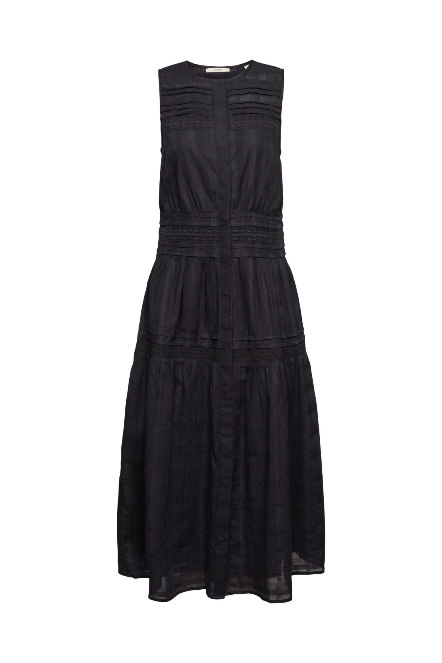 ESPRIT Dobby-Kleid Black 1 ESPRIT Dobby-Kleid Black