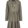 Sweatkleid In Khaki