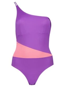 Badeanzug In Lila/ Rosa