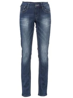 Heine Jeans - Skinny Fit - In Dunkelblau -Vero Moda Geschaft heine jeans skinny fit in dunkelblau 2