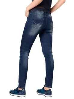 Heine Jeans - Skinny Fit - In Dunkelblau -Vero Moda Geschaft heine jeans skinny fit in dunkelblau 3