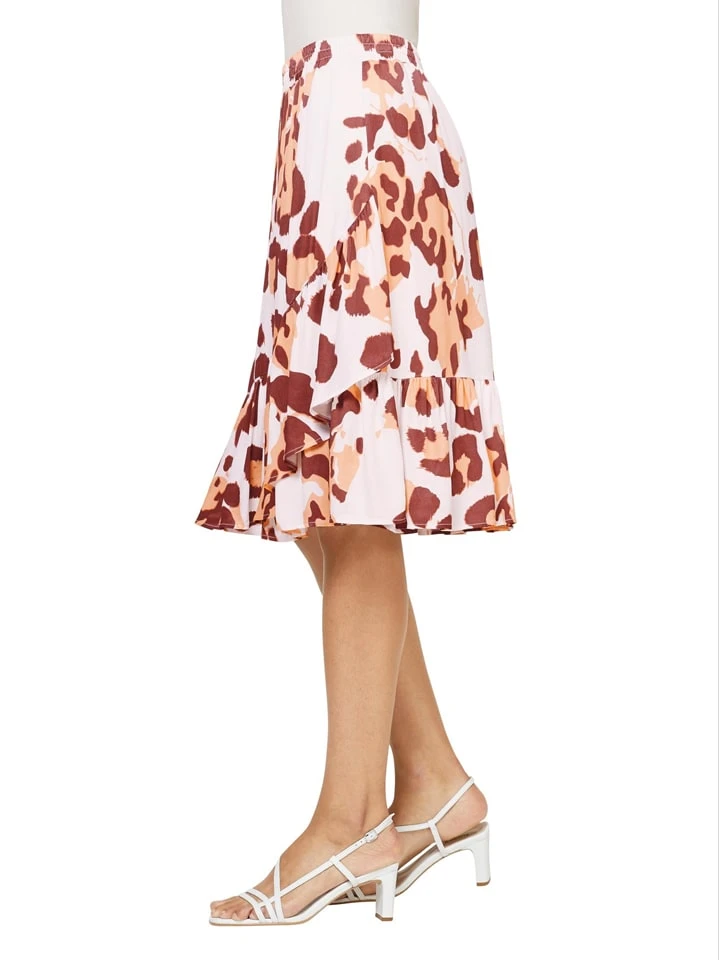 Heine Rock In Creme/ Orange 2 Heine Rock In Creme/ Orange – Bild 2