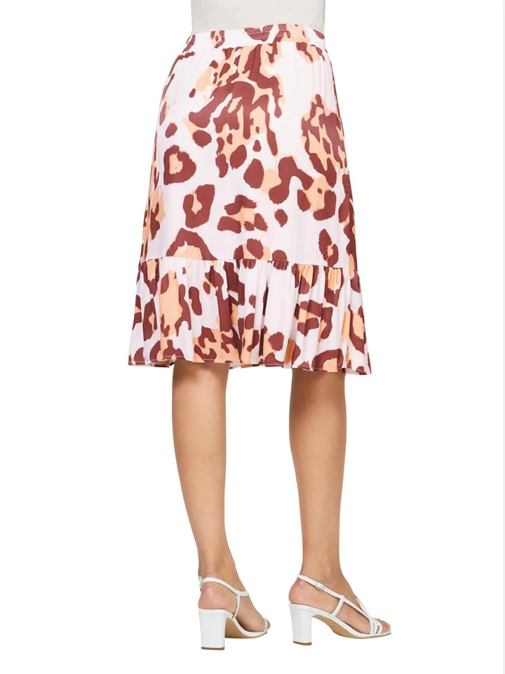 Heine Rock In Creme/ Orange 3 Heine Rock In Creme/ Orange – Bild 3