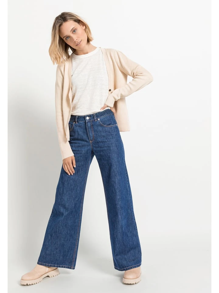 Jeans - Wide Leg Fit - In Blau 2 Jeans - Wide Leg Fit - In Blau – Bild 2