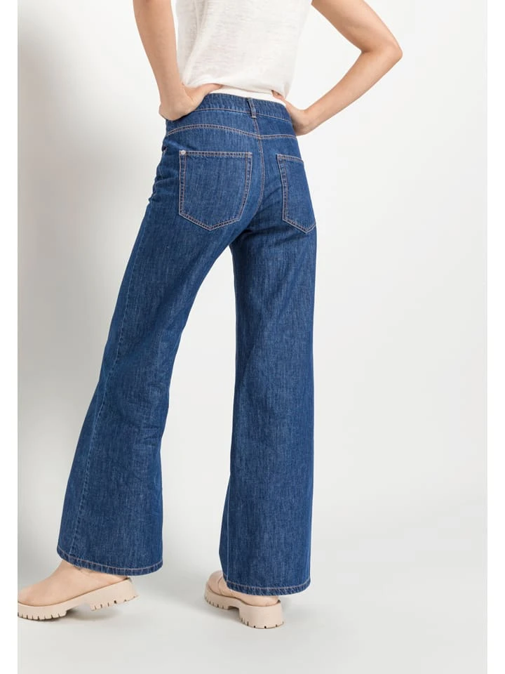 Jeans - Wide Leg Fit - In Blau 3 Jeans - Wide Leg Fit - In Blau – Bild 3