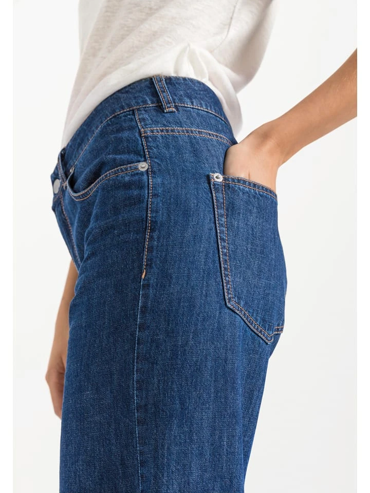 Jeans - Wide Leg Fit - In Blau 4 Jeans - Wide Leg Fit - In Blau – Bild 4