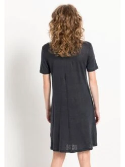 Leinen-Kleid In Anthrazit -Vero Moda Geschaft hessnatur leinen kleid in anthrazit 3