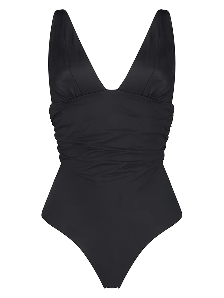 Badeanzug "Luxe" In Schwarz 4 Badeanzug "Luxe" In Schwarz – Bild 4