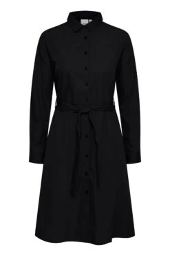ICHI A-Linien-Kleid In Schwarz -Vero Moda Geschaft ichi a linien kleid in schwarz 5