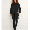 Kaffe Kleid "Erica" In Schwarz