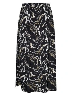 Vero Moda Geschaft -Vero Moda Geschaft kaffe rock marbel in schwarz weiss grun 1