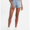 Jeans-Shorts In Hellblau