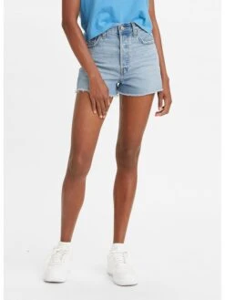 Jeans-Shorts In Hellblau