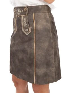 Lederrock DORLE Nappato Anthrazit -Vero Moda Geschaft maddox lederrock dorle nappato anthrazit 8