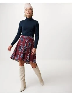 MEXX Plisseerock In Bordeaux