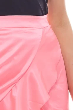 NA-KD Rüschen-Rock In Rosa -Vero Moda Geschaft na kd ruschen rock in rosa 2