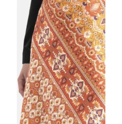 Midi-Rock SLIWA In ORANGE -Vero Moda Geschaft nicowa midi rock sliwa in orange 4