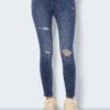 Noisy May Jeans "Buddy" - Skinny Fit - In Blau