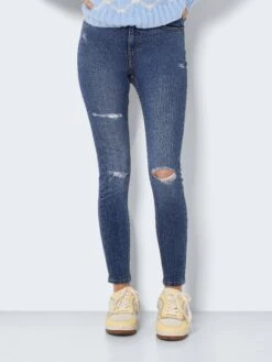 Noisy May Jeans "Buddy" - Skinny Fit - In Blau