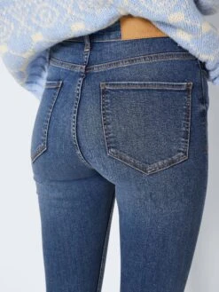 Noisy May Jeans "Buddy" - Skinny Fit - In Blau -Vero Moda Geschaft noisy may jeans buddy skinny fit in blau 5