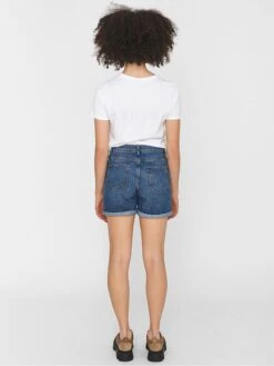 Noisy May Jeans-Shorts "Smiley" In Dunkelblau -Vero Moda Geschaft noisy may jeans shorts smiley in dunkelblau 3