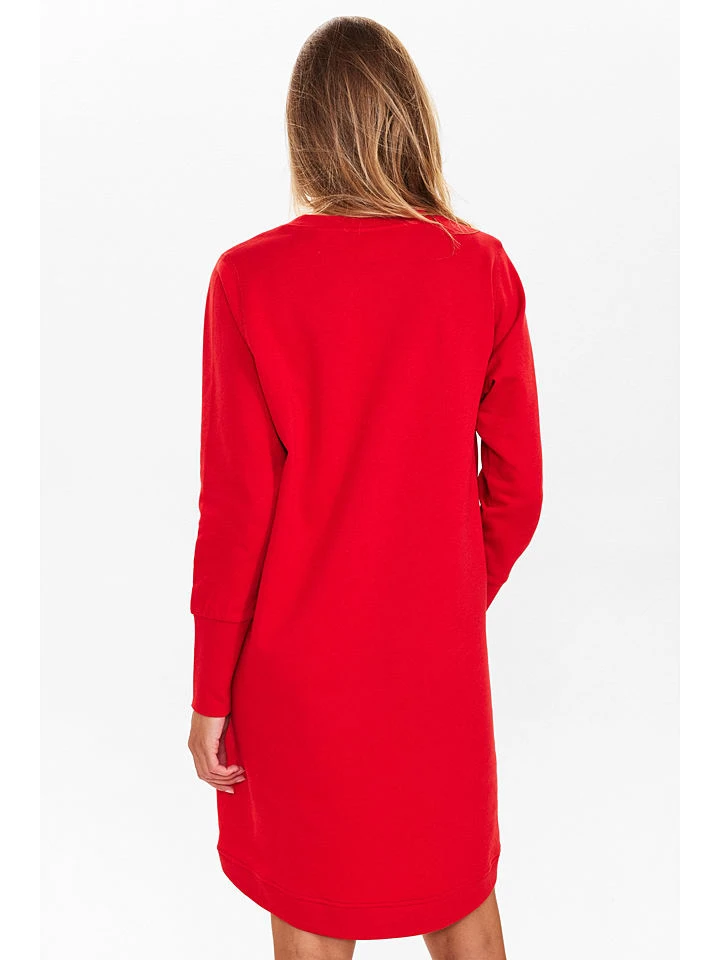 Sweatkleid "Nunikola" In Rot 2 Sweatkleid "Nunikola" In Rot – Bild 2