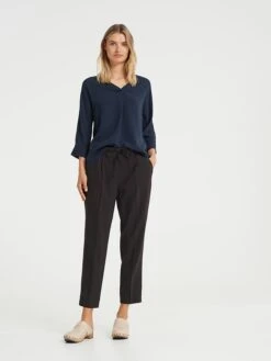 OPUS Hose "Melosa" In Schwarz -Vero Moda Geschaft opus hose melosa in schwarz 4