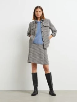 OPUS Rock "Rotilda" In Schwarz/ Creme -Vero Moda Geschaft opus rock rotilda in schwarz creme 3