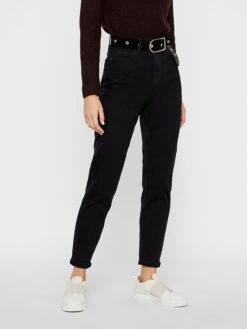 Pieces Jeans "Kesia" - Slim Fit - In Schwarz -Vero Moda Geschaft pieces jeans kesia slim fit in schwarz 3