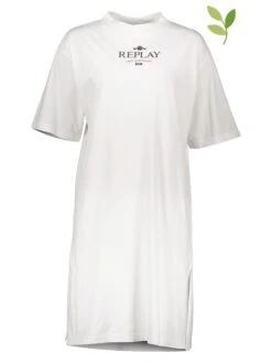 Replay Kleid In Weiß