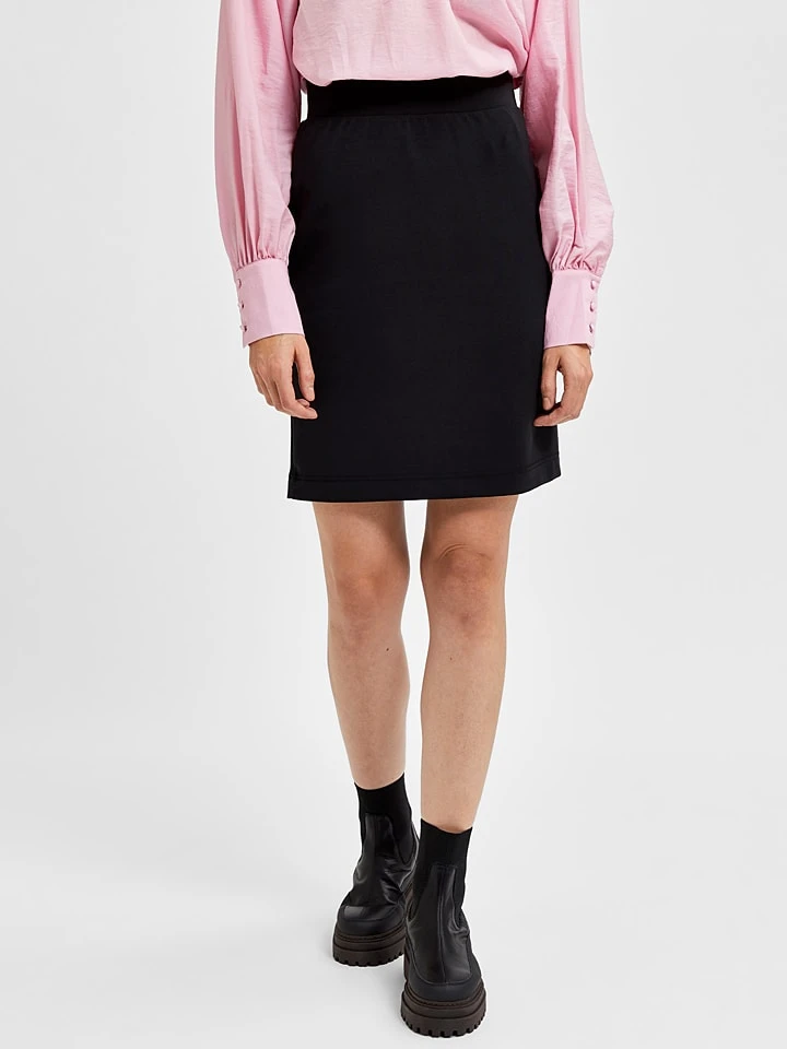 Selected Femme Rock "Tenny" In Schwarz 2 Selected Femme Rock "Tenny" In Schwarz – Bild 2