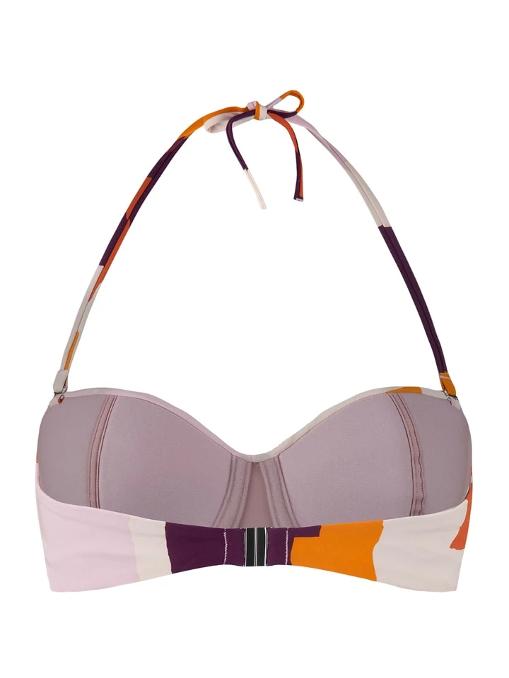 Bikini-Oberteil In Rosa/ Pflaume 2 Bikini-Oberteil In Rosa/ Pflaume – Bild 2