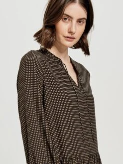 Someday Kleid "Widania" In Braun -Vero Moda Geschaft someday kleid widania in braun 3