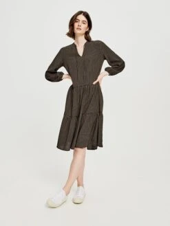 Someday Kleid "Widania" In Braun -Vero Moda Geschaft someday kleid widania in braun 5