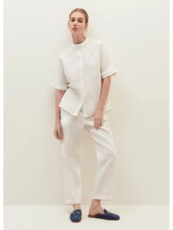 Stefanel Hose In Creme -Vero Moda Geschaft stefanel hose in creme 2