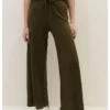 Stefanel Hose In Khaki
