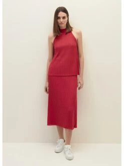 Stefanel Rock In Rot -Vero Moda Geschaft stefanel rock in rot 2