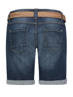 SUBLEVEL Jeans-Bermudas In Dunkelblau -Vero Moda Geschaft sublevel jeans bermudas in dunkelblau 2