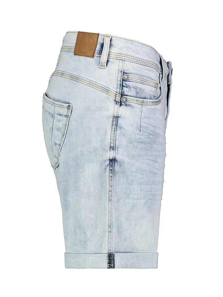 SUBLEVEL Jeans-Bermudas In Hellblau 2 SUBLEVEL Jeans-Bermudas In Hellblau – Bild 2