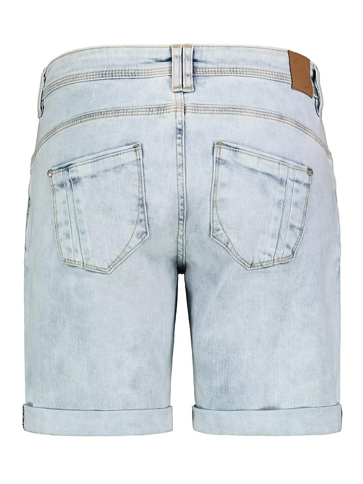 SUBLEVEL Jeans-Bermudas In Hellblau 4 SUBLEVEL Jeans-Bermudas In Hellblau – Bild 4