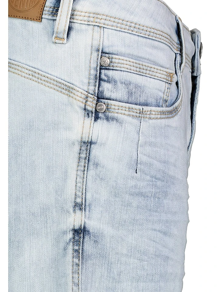 SUBLEVEL Jeans-Bermudas In Hellblau 6 SUBLEVEL Jeans-Bermudas In Hellblau – Bild 6