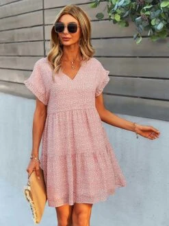 Kleid In Rosa